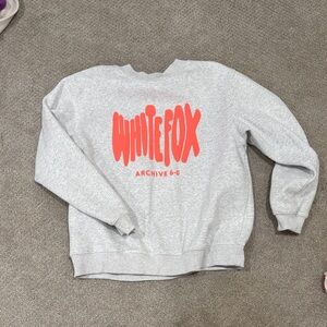 White Fox Sweatshirt